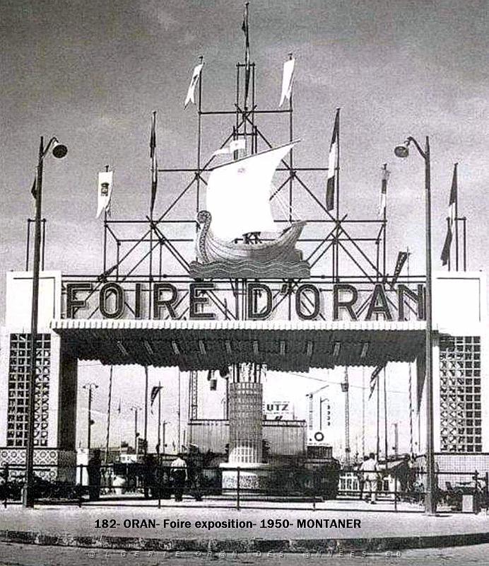 182- Oran- Foire exposition- 1950- Montaner.JPG